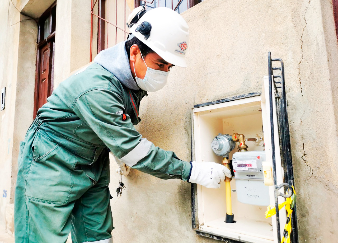 Instalación de gas doméstico industrial Ecuador